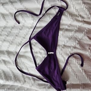 Jolym Purple Bikini Top